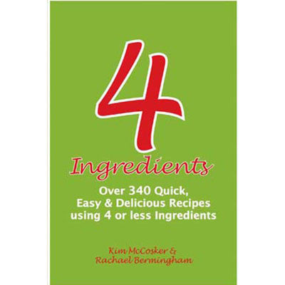 4 Ingredients - cookbook #1 of the series