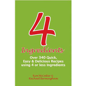 4 Ingredients - cookbook #1 of the series